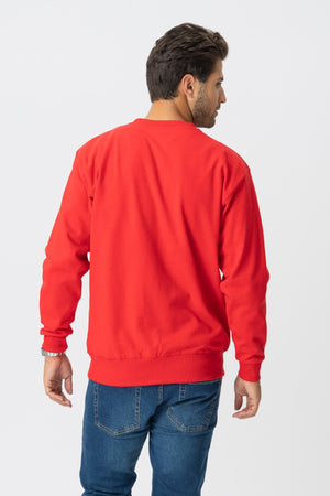 Basic Crewneck - Denmark's Red - TeeShoppen Group™