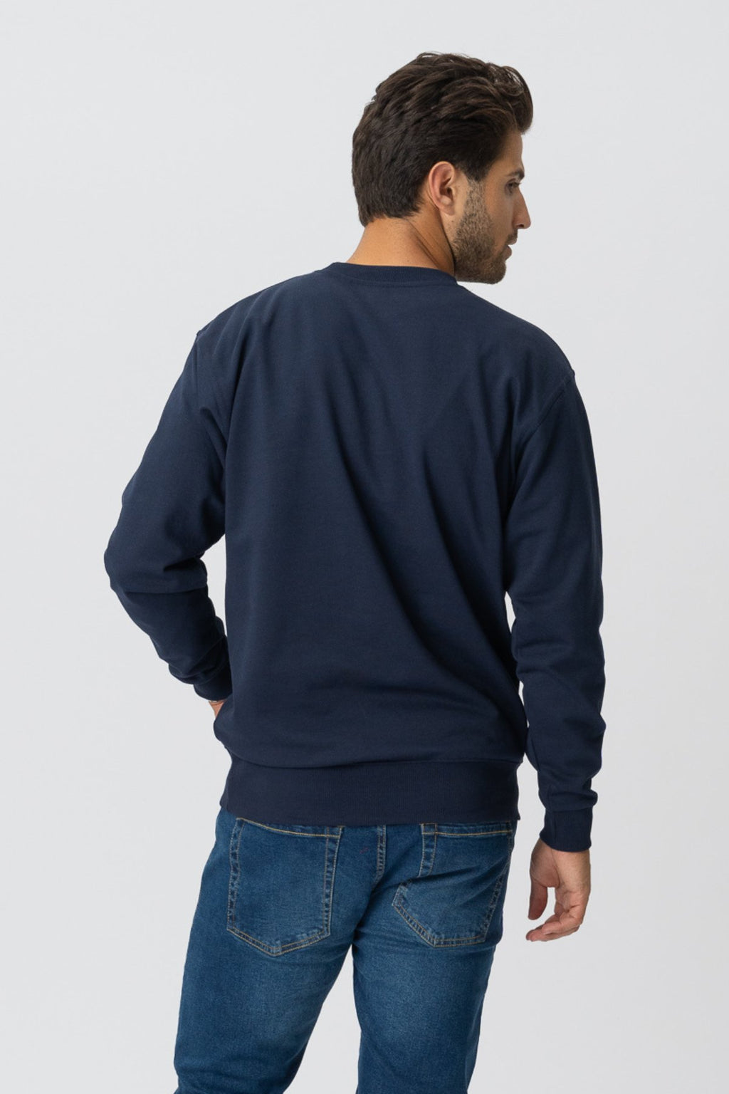 Basic Crewneck - Marine