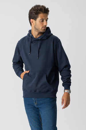 Basic Hoodie - Dark Navy - TeeShoppen Group™