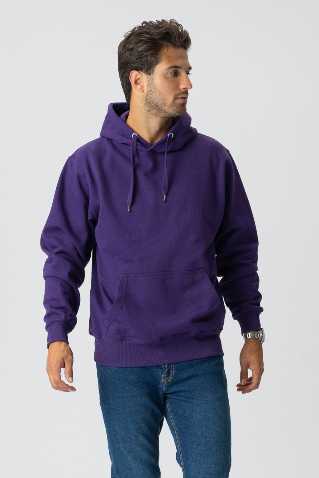 Basic Hoodie - lila