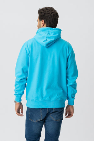 Basic Hoodie - Turquoise Blue - TeeShoppen Group™