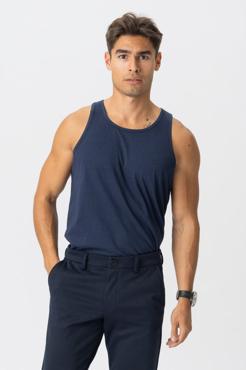 Basic Tanktop - Navy - TeeShoppen Group™