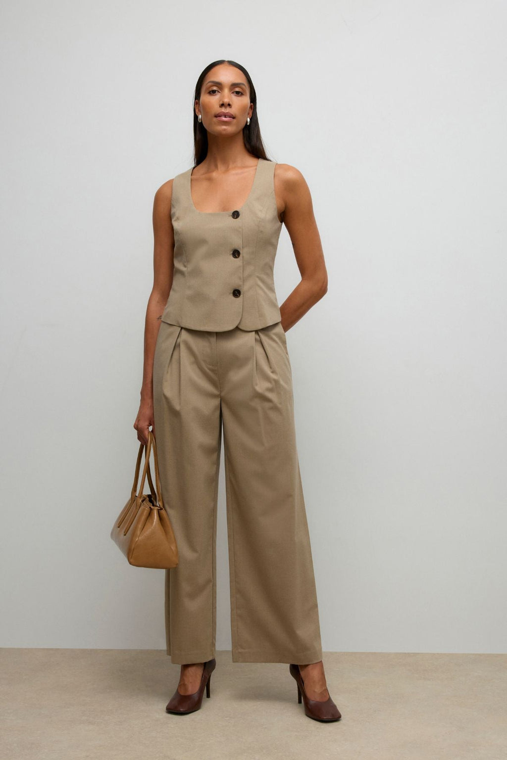 Ayah Hw Wide Hose – Dune Melange