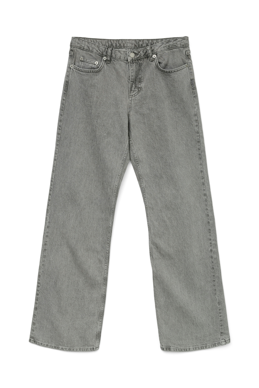 Alexis Low Taille Jeans Jeans - hellgraues Jeans