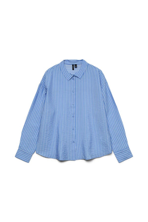 Kaja Ls Hemd - Vista Blue Sandra