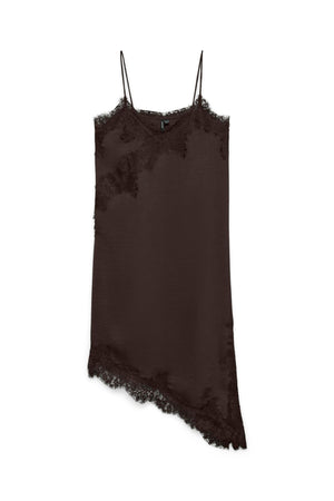 Novi Spitzen-Trägerkleid – Chicory Coffee:Dtm-Spitze