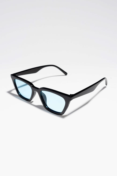 Cathy Sunglasses - Black/Blue - TeeShoppen Group™ - Accessories - TeeShoppen