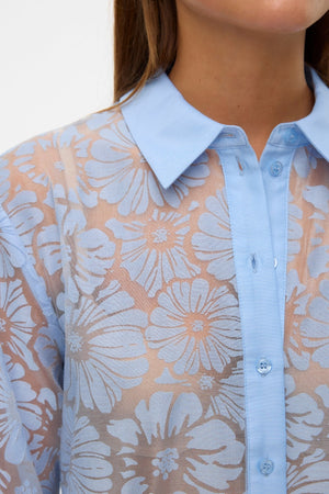 Kova-Shirt – Brunnera-Blau