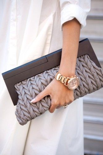 Die elegante Clutch