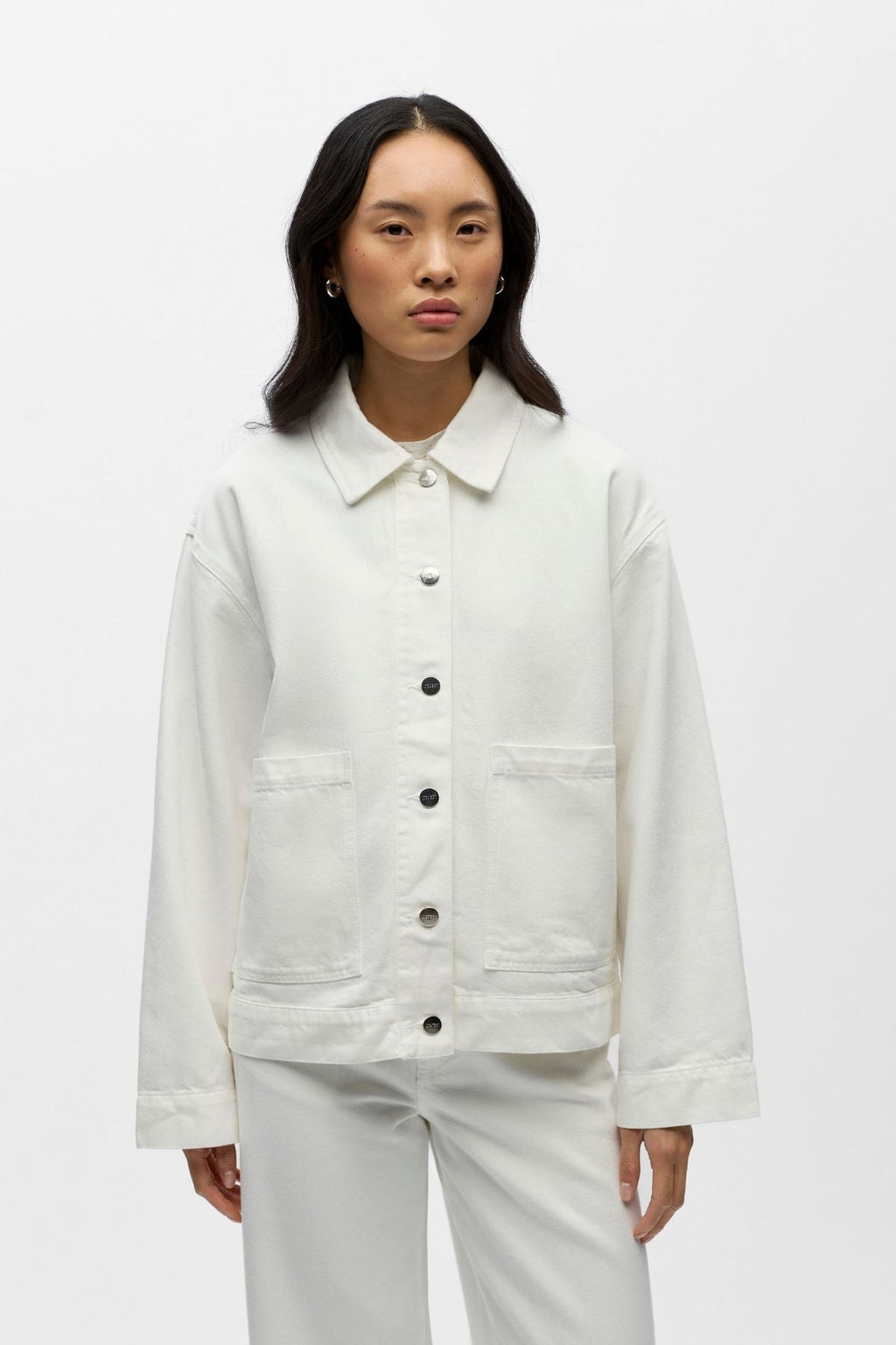 Rosie Overshirt – Cloud Dancer
