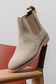 Chelsea -Stiefel - Beige