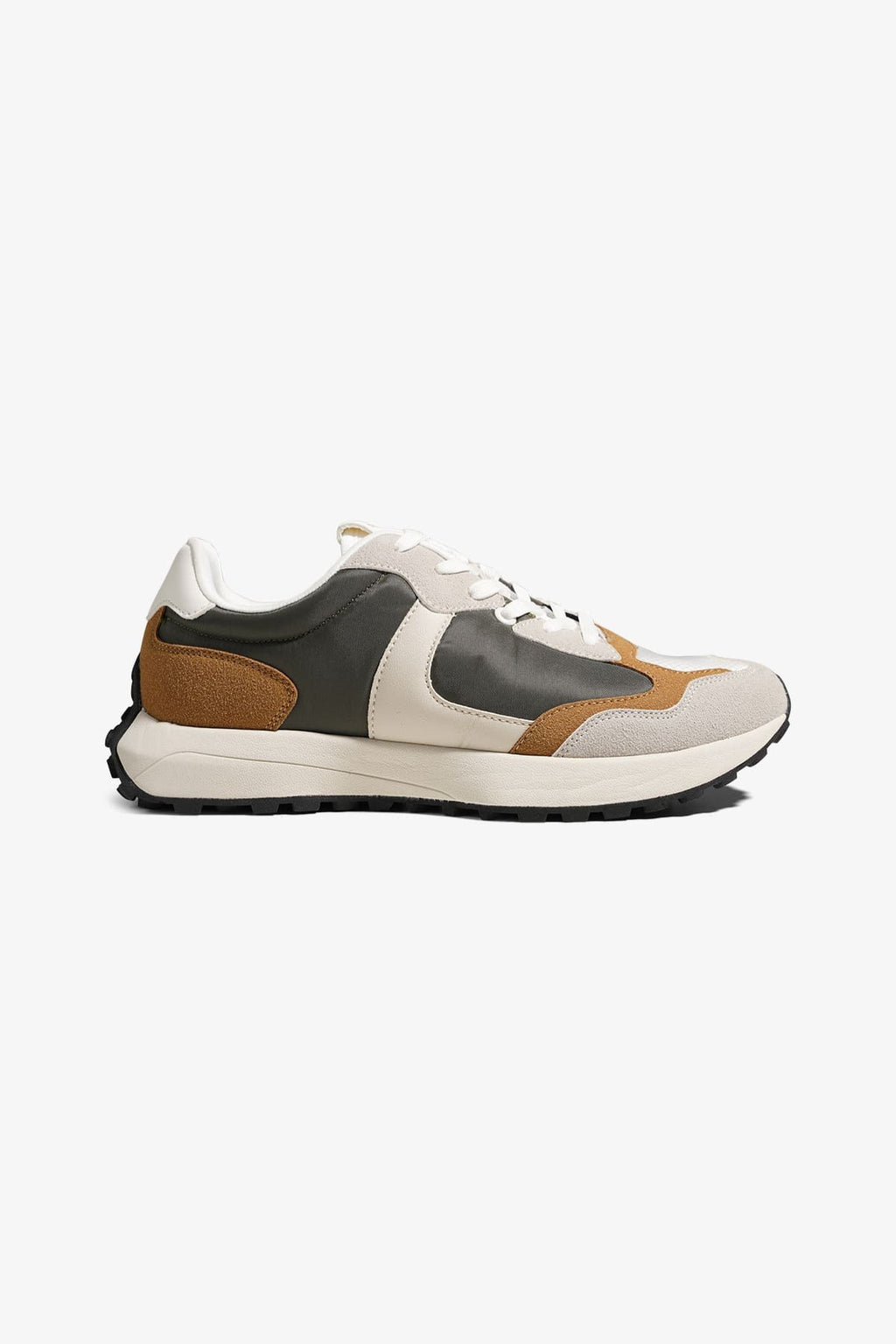 Classic Runner - White/Khaki