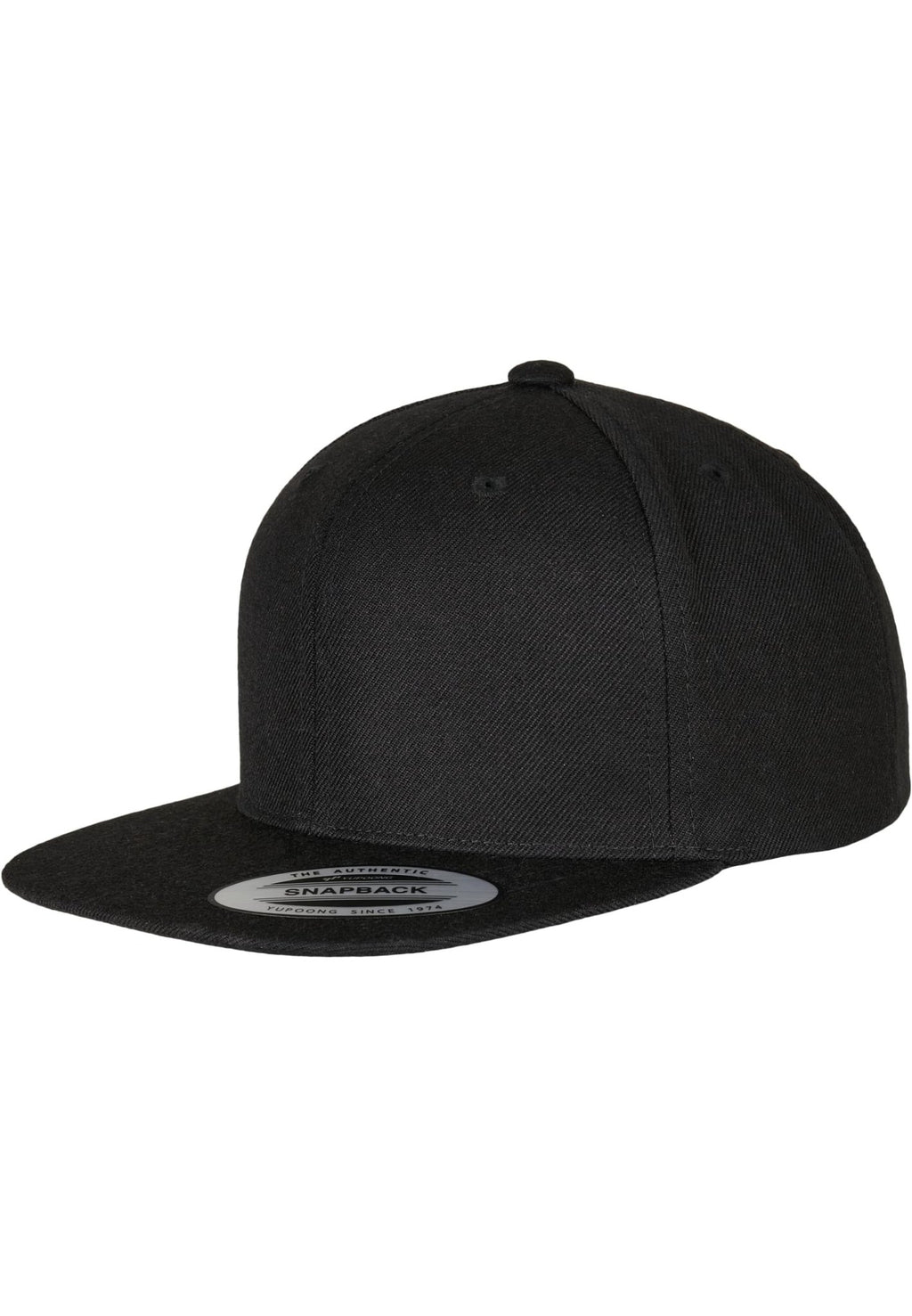 Klassisches Snapback - Schwarz