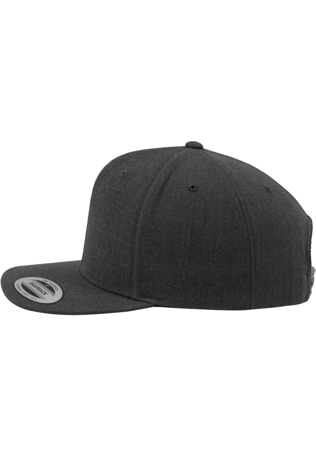 Klassisches Snapback - Dunkelgrau/Darkgrey