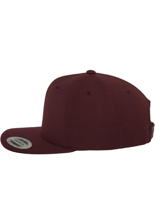 Classic Snapback - Maroon - TeeShoppen Group™ - TeeShoppen