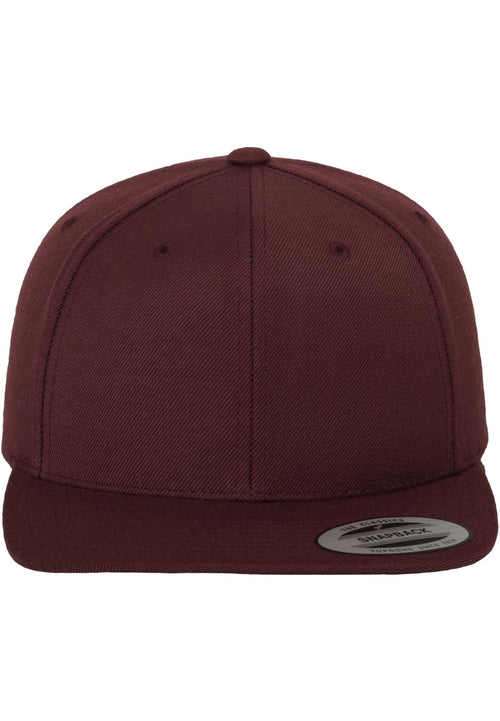 Classic Snapback - Maroon - TeeShoppen Group™ - TeeShoppen