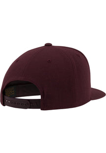 Klassisches Snapback - Kastanienbraun/Maroon