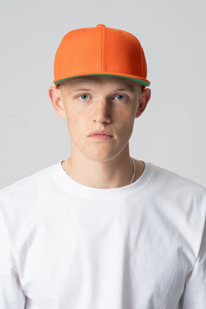 Klassiker Snapback - Orange