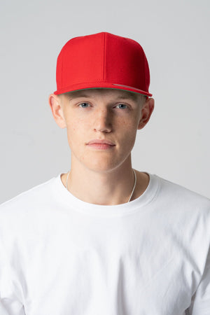 Klassiker Snapback - rot