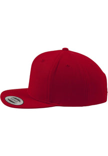 Klassisches Snapback - Rot/Rot