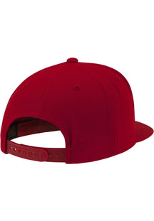 Klassisches Snapback - Rot/Rot