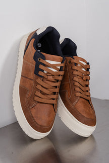 Klassischer Sneaker - Brown