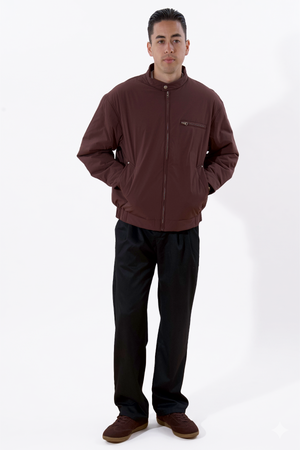 Cooper Kurze Jacke – Burgunderrot
