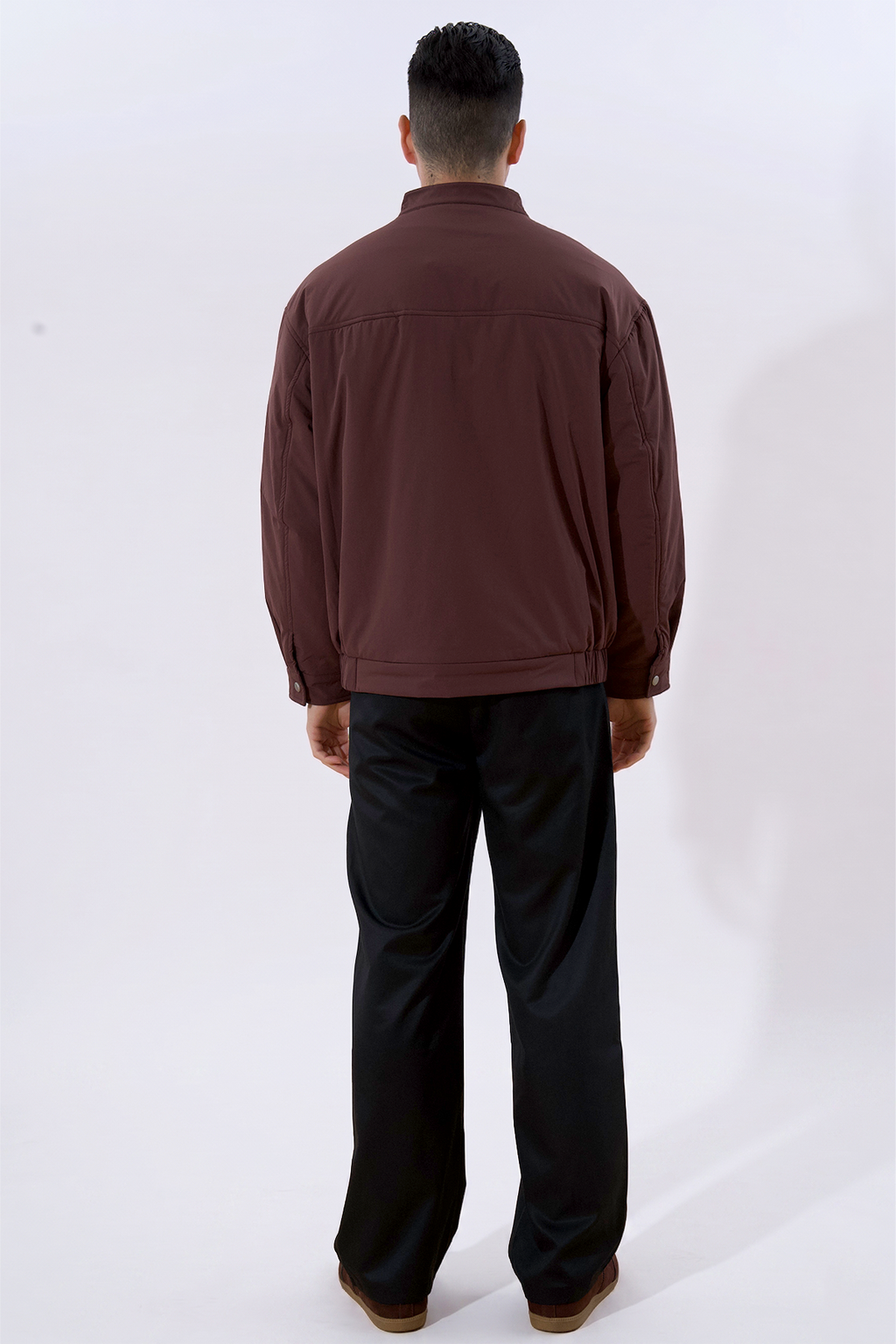 Cooper Kurze Jacke – Burgunderrot