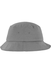 Cotton Twill Bucket Hat - Grau