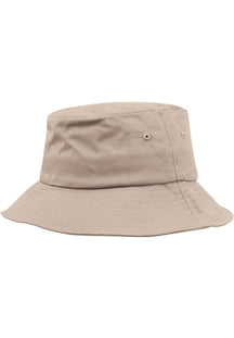 Bucket Hat aus Baumwoll-Twill - Khaki