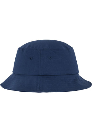 Cotton Twill Bucket Hat - Navy - TeeShoppen Group™ - Accessories - Flexfit