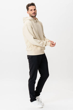 Schwerer Hoodie - Beige