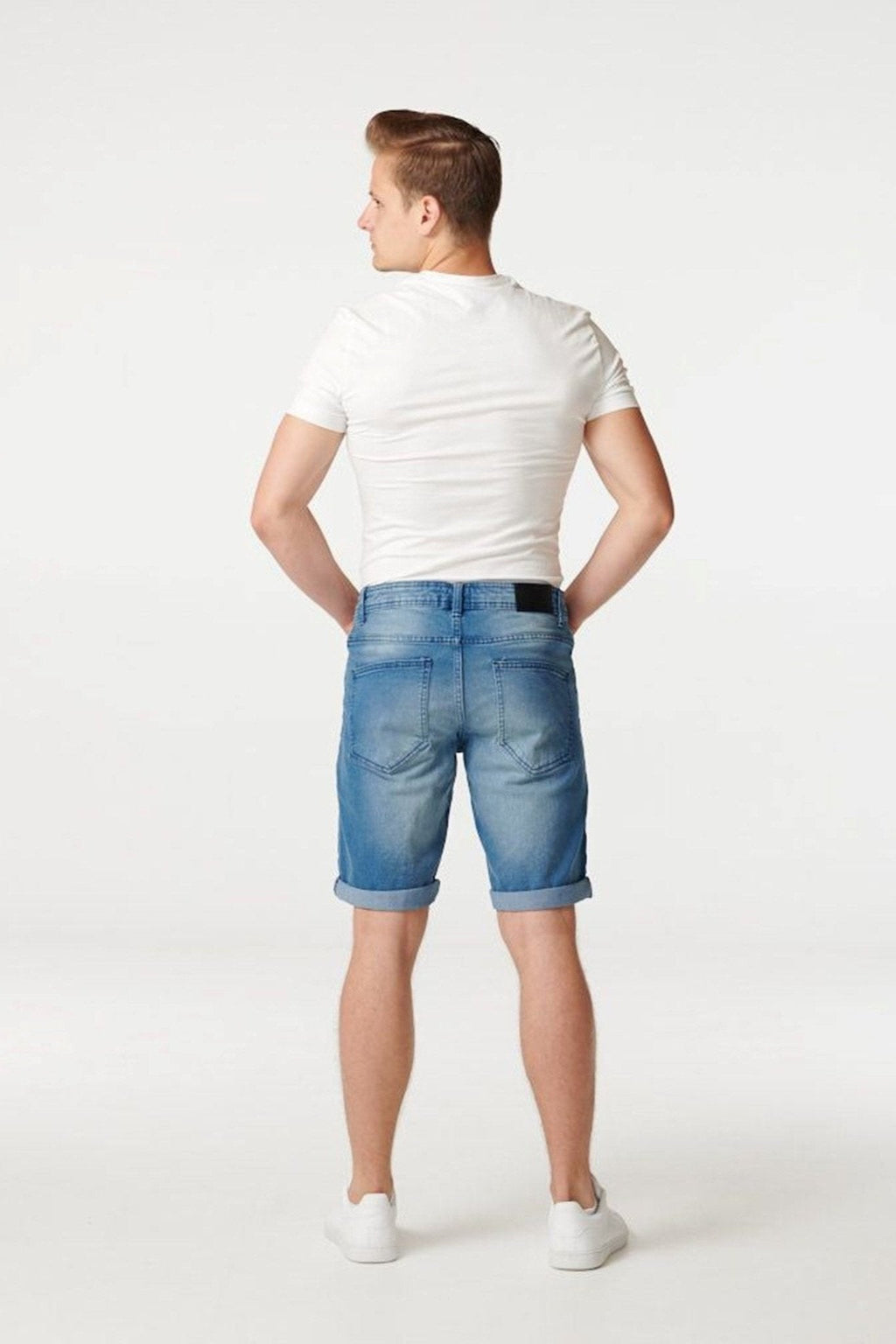 Denim Shorts - Blau