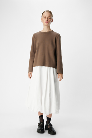 Reynard O -Neck Pullover - Morchel
