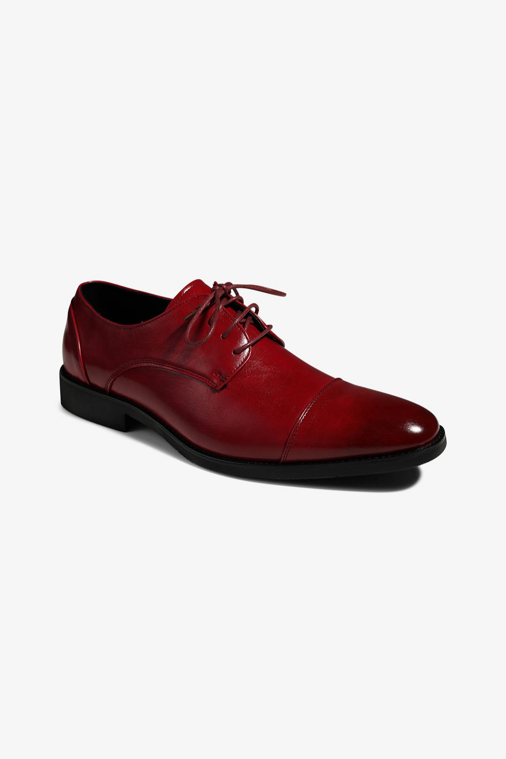 Derby-Schuhe - Rot