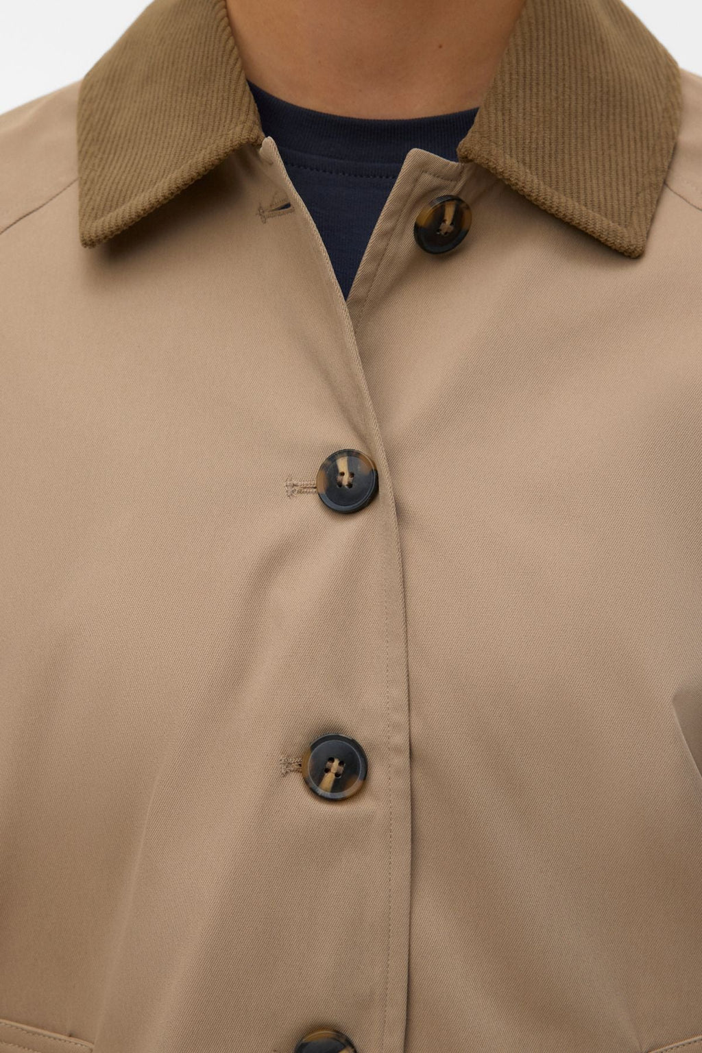 Kurze Chelseafia-Jacke – Silberner Nerz