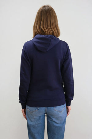 Freund Schweiß Hoodie - Marine