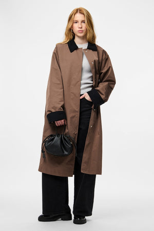 Jorma Lange leichte Jacke – Kaffeequarz Schwarz