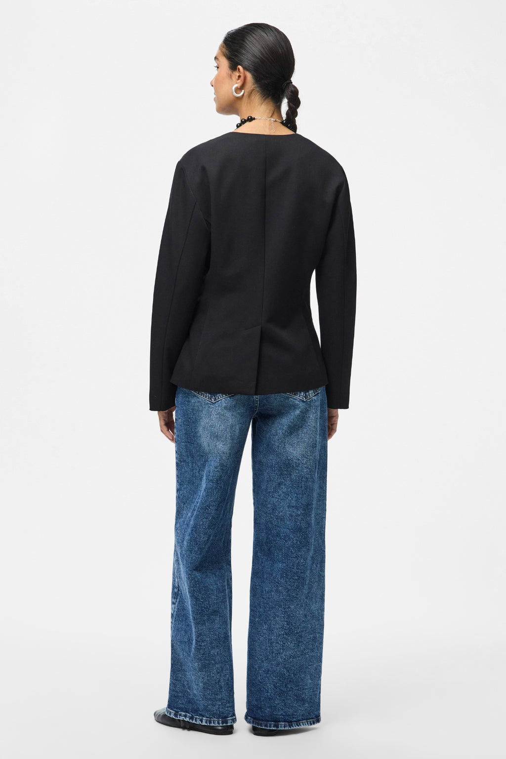 Kamil Taillierter Blazer - Schwarz