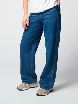 The Original Performance Breite Jeans - mittelblauer Denim