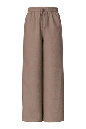 Sastina High-Waisted Wide Pants - Kaffeequarz