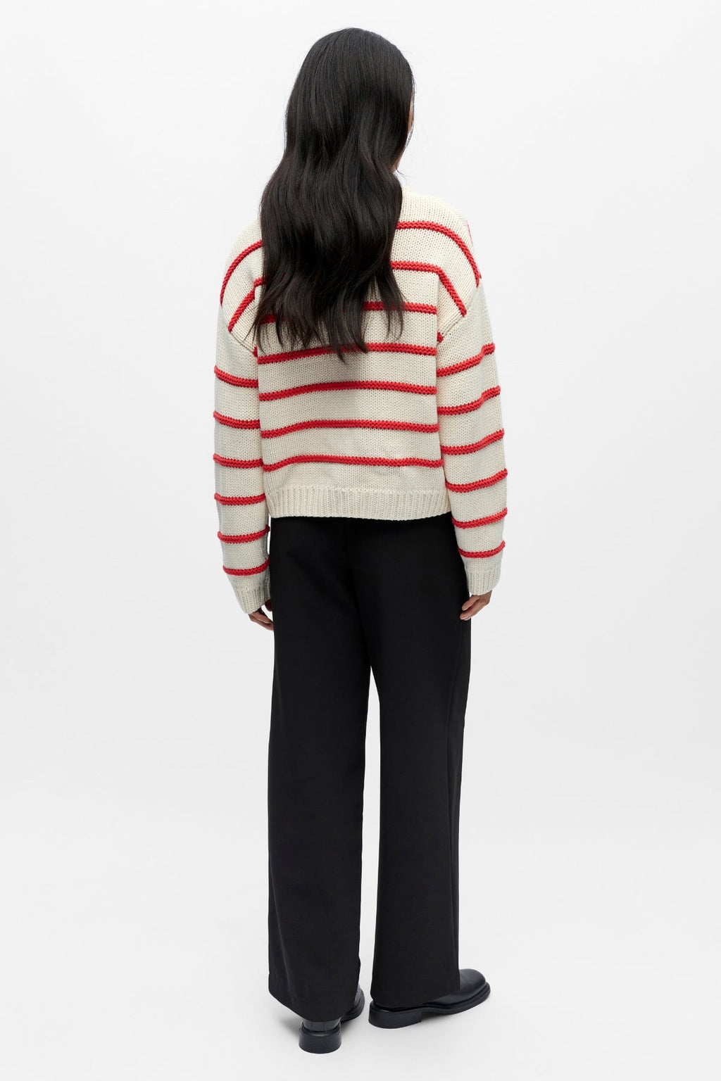 Oda Strickpullover – Birke Weihnachtsstern