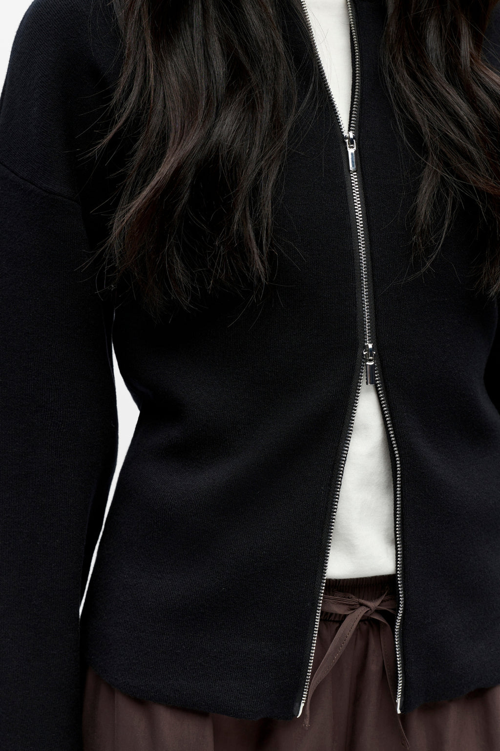 Reynard-Strickjacke - Schwarz