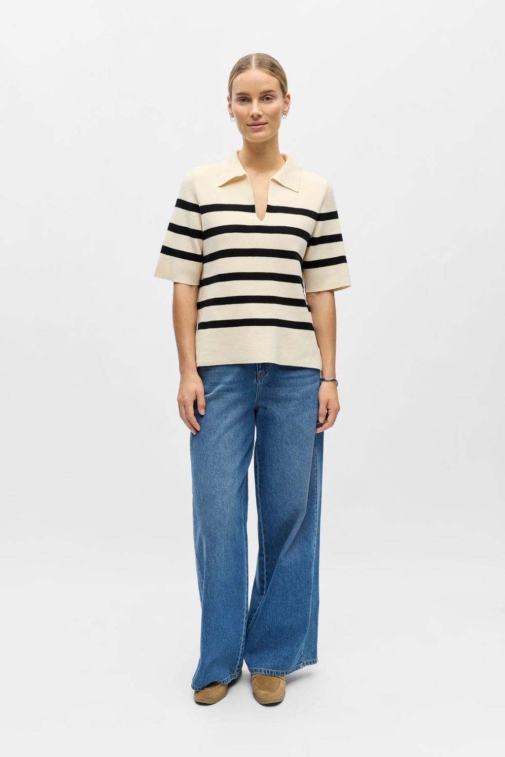 Reynard Polo Knit – Sandshell