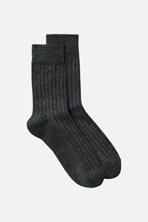 Kamala Glitter Socken - Marine Blazer