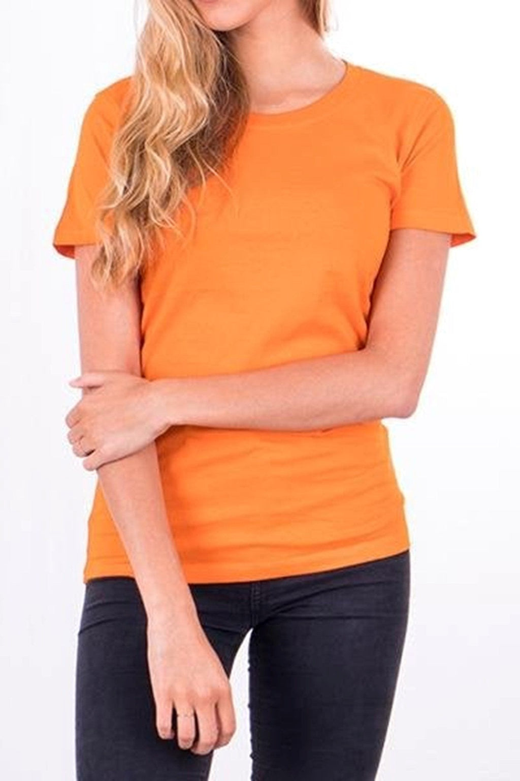 T -Shirt ausgestattet - Orange