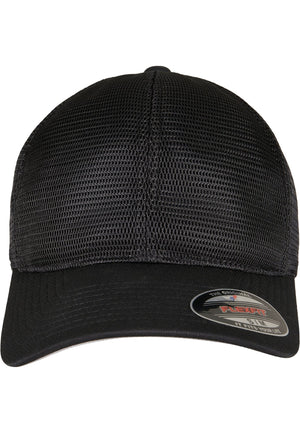 Flexfit 360 OmniMesh Cap - Schwarz