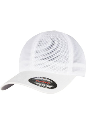 Flexfit 360 OmniMesh Cap - Weiß