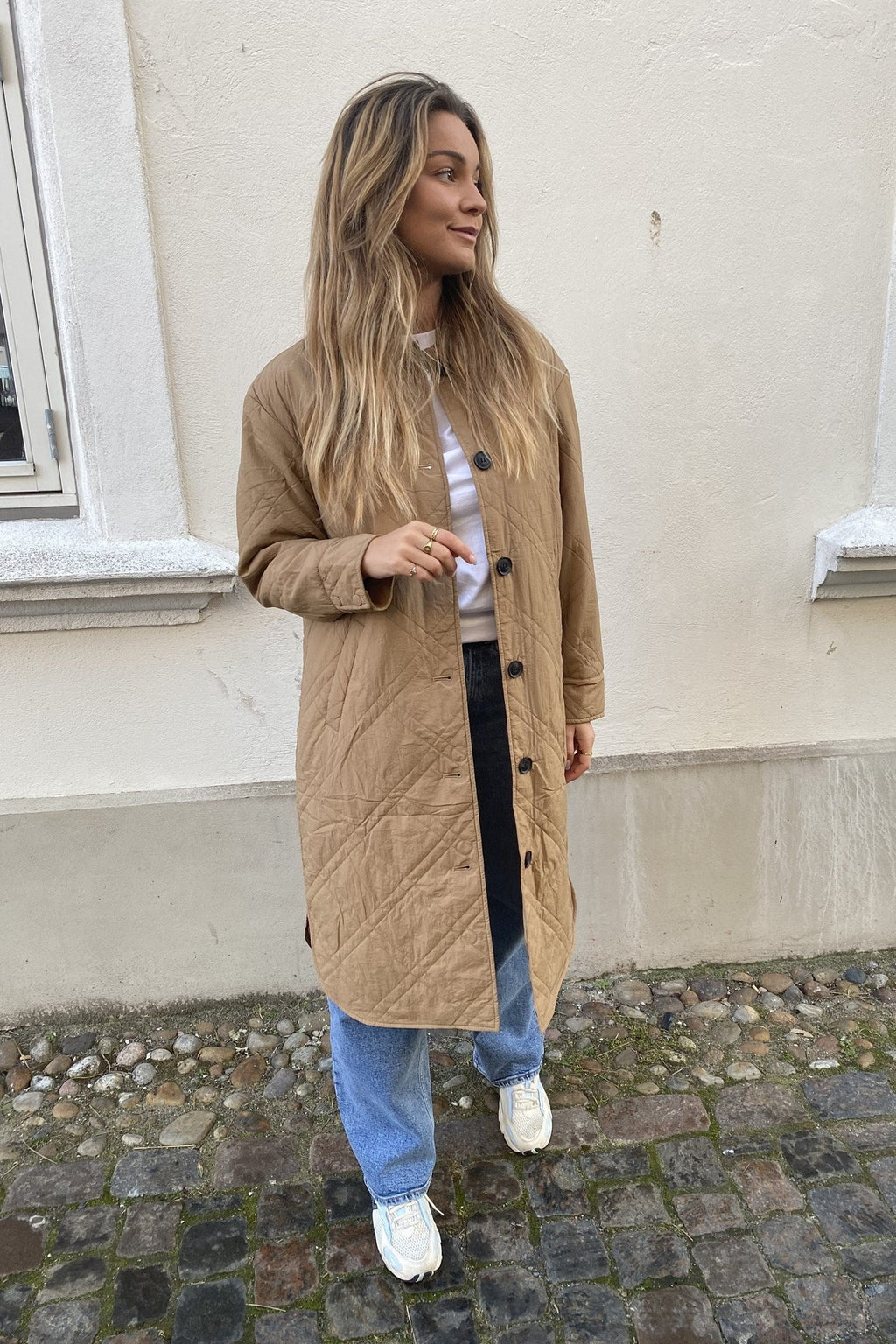 Ambere Merson Long Coat - Tigers Auge