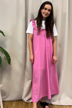 Zora Midi Kleid - rosa